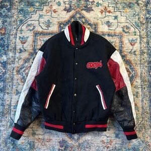 Vintage GX94 Wolf Varsity Jacket Small